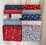 Moda,  Independence Day , Half Yard Bundle
