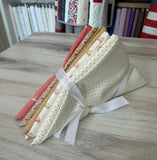Lynny Lou, A Little Pink and Yellow, Fat Quarter Bundle