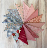 Lynny Lou, Stars and Stripes light, Mega Fat Quarter Bundle