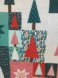 Bright Holiday Pines Quilt Kit