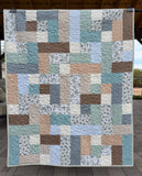 Woodland Baby Boy Quilt kit