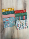 Christmas, Ski Hill, Fat Quarter Bundle