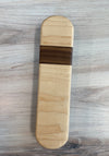 Walnut stripe Maple Wood Rectangle Clapper