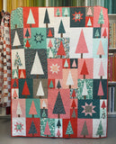 Bright Holiday Pines Quilt Kit