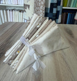 Beige and Taupe, Fat Quarter Bundle