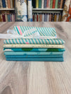 Ruby Star, Teal, Fat Quarter Bundle