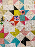 Sunny scrappy Quilt Kit WITH Back