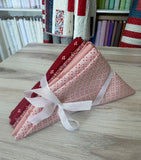 Lynny Lou, A Little Berry Red, Fat Quarter Bundle