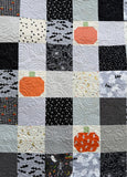 Pumpkin Gingham Quilt kit