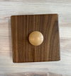 Walnut wood square Clapper