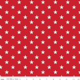 Monthly Placemats 2 July Stars Red