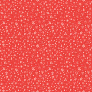 Ski Hill Snowflakes Red C14776-Red by Riley Blake