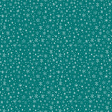 Ski Hill Snowflakes Teal C14776-Teal by Riley Blake