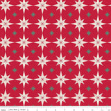 Merry Little Christmas Starbursts Red C14843-Red by Riley Blake