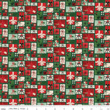 Charming Christmas Pretty Presents Green C16352-Green