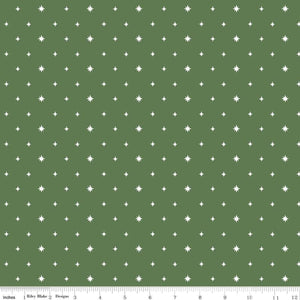 Charming Christmas Stars Green C16355-Green