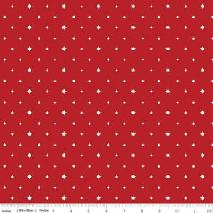 Charming Christmas Stars Red C16355-Red