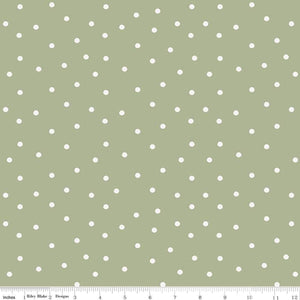 Sunflower Whispers Dots Green C16673-Green