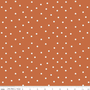 Sunflower Whispers Dots Pumpkin C16673-Pumpkin