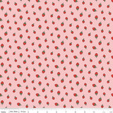 Serendipity 2 Strawberries Pink C17302-Pink by Riley Blake