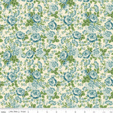 Cowgirl Floral Blue C17481-BLUE by Riley Blake