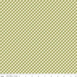 Lil' Farm Friends Gingham Green SKU C17944-GREEN by Riley Blake