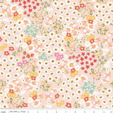 Cotton Nook Flowerbed Blush SKU C17971-BLUSH by Riley Blake
