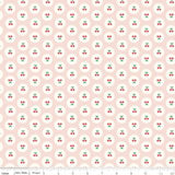 Cotton Nook Cherries Blush SKU C17973-BLUSH by Riley Blake
