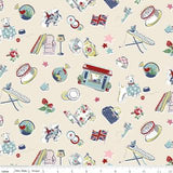 Cath Kidston® Signature Collection Icons Cream C18371-CREAM