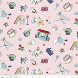 Cath Kidston® Signature Collection Icons Pink SKU C18371-PINK