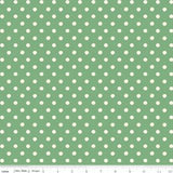 Cath Kidston® Signature Collection Button Spot Green  C18374-GREEN