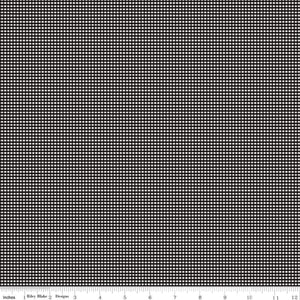 Micro Gingham Black C455-Black