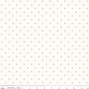 Bee Backgrounds Cross Stitch Blue C6381-Blue