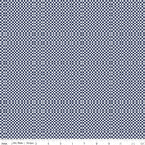 Seasonal Basics Gingham Navy C777-NAVY by Riley Blake