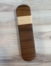 Maple stripe Walnut Wood Rectangle Clapper