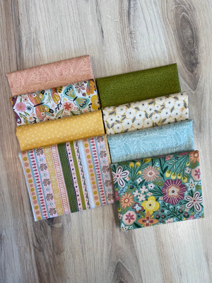 Poppie Cotton Charming Cottage, Fat Quarter Bundle