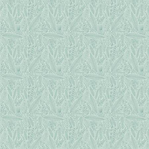 Cottage Charm - DELICATE FOLIAGE BLUE from Poppie Cotton CH24755