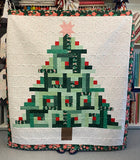Tiny Christmas Multi Color Blossom Quilt Kit