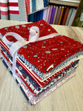 Moda,  Independence Day , Half Yard Bundle