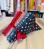 Lynny Lou, Stars and Stripes Traditional, Mega Fat Quarter Bundle