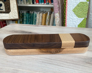 Maple stripe Walnut Wood Rectangle Clapper