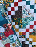 Honey Crisp Autumn Quilt kit WITH BACK