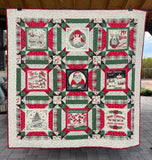 Holiday Cheer Panel Quilt Kit WITH BACK