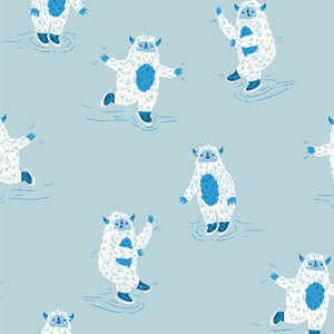 Yappi Yeti Snug in Flannel F11812 by Art Gallery