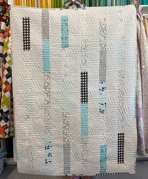 Artic Stripe Baby Quilt Kit