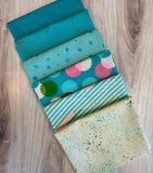 Ruby Star, Teal, Half Yard Bundler