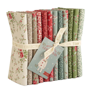 **Preorder** Tilda Merry Little Christmas Blender Fat Quarter Bundle  12 piece
