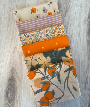 Art Gallery, Tangerine, Half Yard Bundle