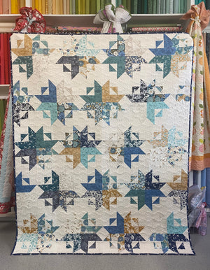 Variable Star, Field of Flowers Quilt Kit