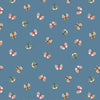 Butterflies Blue fabric HS23405 by Poppie Cotton